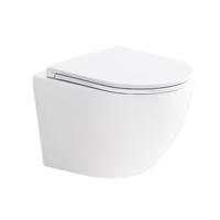 MEREO WC závěsné kapotované, Smart Flush RIMLESS, 490x370x360, keramické, vč. sedátka CSS113S VSD82T1