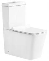 MEXEN Cube WC kombi včetně sedátka soft-close, bílé 31014000