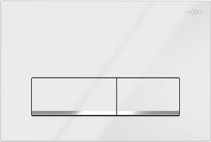 MEXEN Fenix 12 tlačítko flush /kompatibilní s Geberit Sigma UP300 a UP320, bílá lesklá 601200