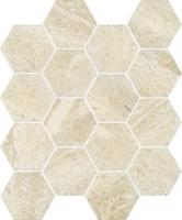 Paradyz Hexagon Sunlight Stone Beige geometrický 22x25,5 cm