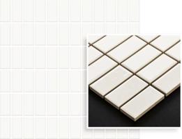 Paradyz Mozaika Altea Bianco k. 2,3x4,8 cm 29,8x29,8 cm