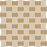 Paradyz Mozaika Modernizm Bianco k. 3,6x4,4 cm Mix C 30,86x30,86 cm