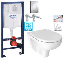 Rapid SL pro závěsné WC 38528SET s chromovou deskou + WC JIKA LYRA PLUS RIMLESS + SEDÁTKO DURAPLAST SLOWCLOSE 38772001 LY2