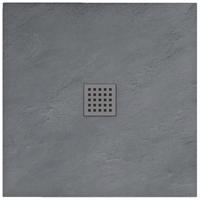 REA Sprchová vanička Grey Rock 90x90 REA-K4585