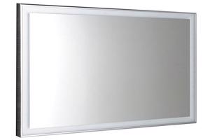 SAPHO LUMINAR zrcadlo s LED osvětlením v rámu 120x55cm, chrom NL560