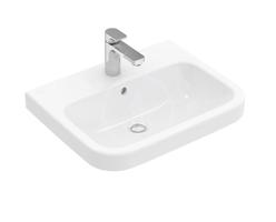 VILLEROY & BOCH Architectura Umyvadlo 550x470 mm, s přepadem, otvor pro baterii, alpská bílá 41885501