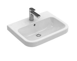 VILLEROY & BOCH Architectura Umyvadlo 55x47 cm, s přepadem, otvor pro baterii, alpská bílá 41885501