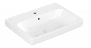 VILLEROY & BOCH Architectura Umyvadlo 60x45 cm, s přepadem, otvor pro baterii, alpská bílá 4A876001