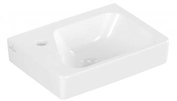 VILLEROY & BOCH Architectura Umývátko 36x27 cm, s přepadem, otvor pro baterii vlevo, alpská bílá 43853601