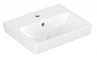 VILLEROY & BOCH Architectura Umývátko 45x37 cm, s přepadem, otvor pro baterii, alpská bílá 43874501