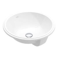 VILLEROY & BOCH Architectura Vestavné umyvadlo, průměr 40 cm, s přepadem, alpská bílá 5A754501