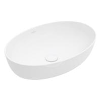 VILLEROY & BOCH Artis Umyvadlo na desku, 610x410 mm, CeramicPlus, Stone White 419861RW