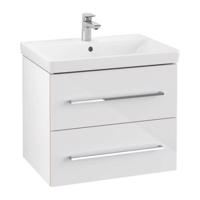 VILLEROY & BOCH Avento Umyvadlová skříňka, 63x51x45 cm, 2 zásuvky, Crystal White A89000B4