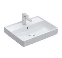 VILLEROY & BOCH Collaro Umyvadlo 55x44 cm, s přepadem, otvor pro baterii, alpská bílá 4A335501