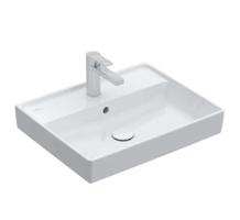 VILLEROY & BOCH Collaro Umyvadlo 60x47 cm, s přepadem, otvor pro baterii, CeramicPlus, alpská bílá 4A3360R1