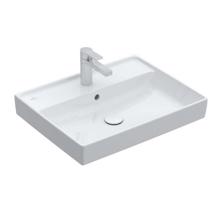 VILLEROY & BOCH Collaro Umyvadlo 60x47 cm, s přepadem, otvor pro baterii, CeramicPlus, alpská bílá 4A336GR1