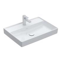 VILLEROY & BOCH Collaro Umyvadlo 65x47 cm, bez přepadu, otvor pro baterii, alpská bílá 4A336601