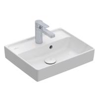 VILLEROY & BOCH Collaro Umývátko 45x37 cm, s přepadem, 1 otvor pro baterii, alpská bílá 43344501