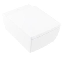 VILLEROY & BOCH Memento 2.0 Závěsné WC, zadní odpad, DirectFlush, CeramicPlus, Stone White 4633R0RW