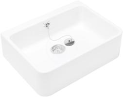 VILLEROY & BOCH O.novo Keramický dřez na desku, 495x405 mm, alpská bílá 63210001