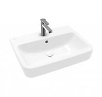 VILLEROY & BOCH O.novo Umyvadlo 60x46 cm, s přepadem, otvor pro baterii, alpská bílá 4A416001