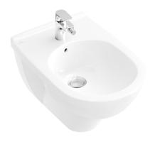 VILLEROY & BOCH O.novo Závěsný bidet 360x560 mm, 1 otvor pro baterii, alpská bílá 54600001