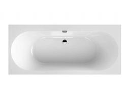 VILLEROY & BOCH Oberon 2.0 Vana 180x80x47 cm, Quaryl, bílá UBQ180OBR2DV-01