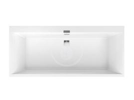 VILLEROY & BOCH Squaro Edge 12 Vana Duo, 1900x900 mm, Quaryl, bílá UBQ190SQE2DV-01