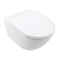 VILLEROY & BOCH Subway 3.0 Závěsné WC, TwistFlush, AntiBac, CeramicPlus, Stone White 4670T0RW